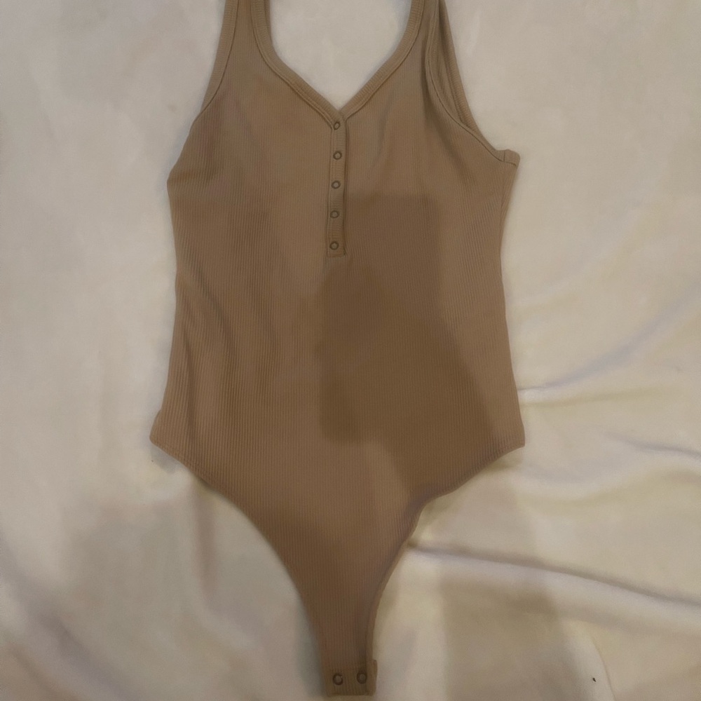 Abercrombie & Fitch Tan Bodysuit